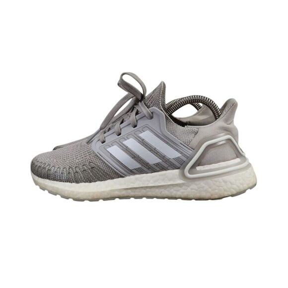 Adidas Shoes Womens 7.5 Athletic Trainers UltraBoost 20 Grey Running Sneakers - Picture 4 of 12